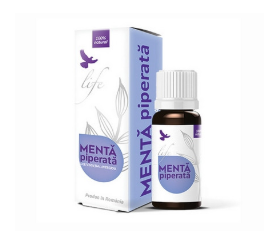 Menta piperata ulei esential integral, 10ml, Life Bio