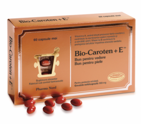 Bio-Caroten + E, 60cps - Pharma Nord