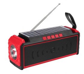 Boxa Portabila cu Panou Solar Incorporat functie Bluetooth MF-209