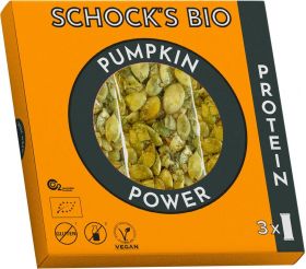 Batoane crocante cu seminte de dovleac eco-bio 3x25 g, Schock's