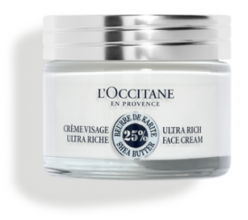 Crema de fata ultra hranitoare cu unt de shea, 50ml, L'Occitane