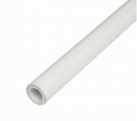 Teava PPR 20 mm, cu insertie din aluminiu, 25 bar, alb, 4 ml/buc