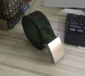 Curea bărbătească cu model de camuflaj 105 cm 2