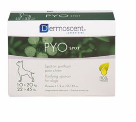 Dermoscent Pyo Spot Caine 10-20 kg - 4 pipete