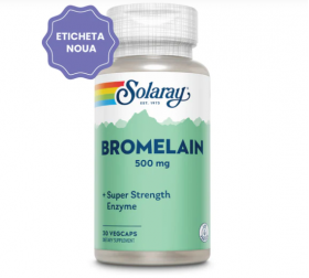 Bromelain 500mg 30tb - Solaray - Secom