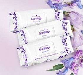 Set Servetele umede bebelusi Seedlings 3buc, Young Living