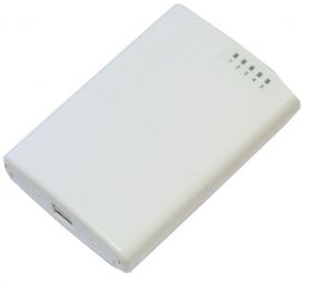 mikrotik Mikrotik PowerBox router cu fir Fast Ethernet Alb (RB750P-PBr2)