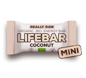 Baton cu cocos raw Lifebar Bio, 25g, Lifefood