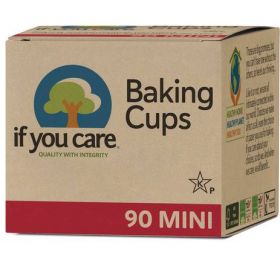 Hartie de copt briose nealbita, mini fara clor, compostabila, 90buc - If You Care