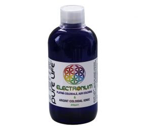 Aur, platina si argint Coloidal 20ppm, Electronum, 480ml - Agnes Itara