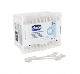 Betisoare vata Chicco cu protectie 90 buc, 10441