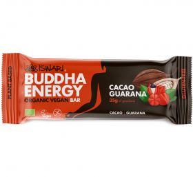 Baton energizant bio cu guarana si cacao Buddha, 35g, Iswari