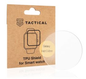 Folie de protectie smartwatch Tactical, TPU Shield, pentru Samsung Galaxy Watch 3, 45mm