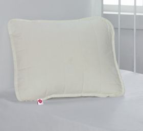 Perna din 100% bumbac satinat, 35x45, Cotton Box, Ecru