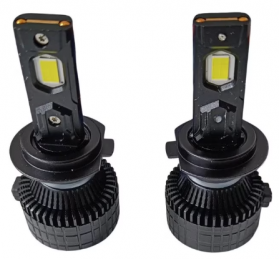 Set 2 becuri LED H7 V88S Canbus putere 380W temperatura 6000K 18000 lm