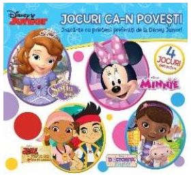 Jocuri ca-n povesti. Joaca-te cu prietenii preferati de la Disney Junior