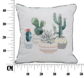 Perna decorativa Cactus B, Mauro Ferretti, 45x45 cm, poliester