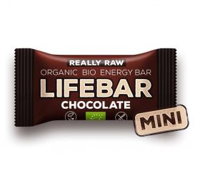 Baton cu ciocolata raw eco-bio 25g - Lifebar