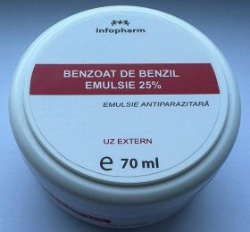 Benzoat de benzil emulsie, 70ml - Infopharm