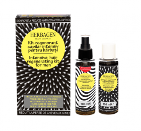 Kit regenerant capilar intensiv pentru barbati, 200ml - Herbagen