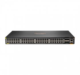 hpe Hewlett Packard Enterprise Aruba 6300F 48-port 1GbE Class 4 PoE & 4-port SFP56 Gestionate L3 Gigabit Ethernet (10/100/1000) Power over Ethernet (PoE) Suport 1U Gri (JL665A)