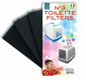 Filtru pentru litiera Geo Vicky 3buc-set