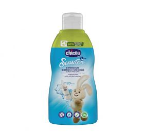 Detergent pentru biberoane si vesela bebelusului Chicco 300ml, 0 luni+