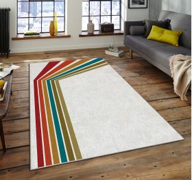 Covor, ASR CRPT-4 , 140x220 cm, Poliester, Multicolor