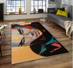 Covor, ASR CRPT-21 , 100x180 cm, Poliester, Multicolor