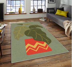 Covor, ASR CRPT-43 , 100x180 cm, Poliester, Multicolor