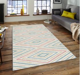 Covor, ASR CRPT-88 , 100x140 cm, Poliester, Multicolor