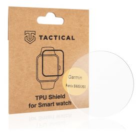 Folie de protectie smartwatch Tactical, TPU Shield, pentru Garmin Fenix 5/6