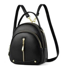 Geanta tip rucsac, Perdita GT2488, Negru