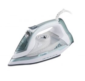 Fier de calcat ETA Tiara II 2269 90000, 2400 W, 450 ml, 140 g/min, talpa Eloxium