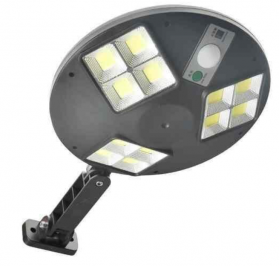 Lampa solara LED stradala A53 61 rotunda cu 4 casete