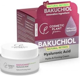 BAKUCHIOL – Hydra & Firming Cream cu 99% Bakuchiol pur (Natural Retinol) și Acid Hialuronic 50 ml Cosmetic Plant