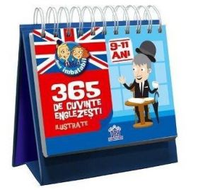 Calendar - 365 de cuvinte englezesti ilustrate (9-11 ani) | 