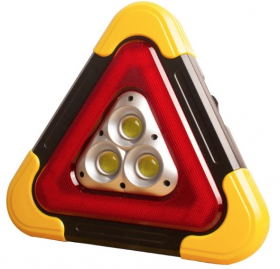 Lampa Triunghi SOLARA HB-7709 Reflectorizanta Auto 3xCOB LED