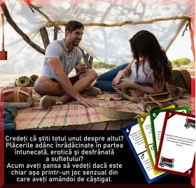 Dragoste Legendara - Joc erotic pentru cupluri si adulti, Set de 60 carti de joc si peste 80 de provocari sexuale unice