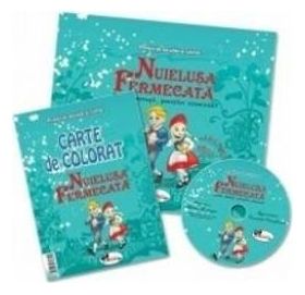 Nuielusa fermecata + cd audio - Povesti de ascultat si de colorat