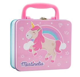 MARTINELIA LITTLE UNICORN SET DE INFRUMUSETARE IN CUTIE METALICA