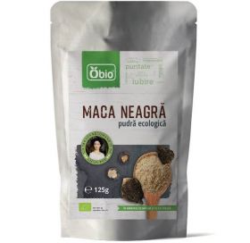 Maca neagra pudra eco-bio 125g, Obio