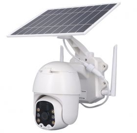 Camera de Supraveghere 4G cu Panou Solar PTZ Wifi 1080P