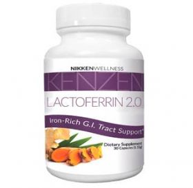 Kenzen Lactoferrin 2.0 - Lactoferina - 200mg - 30cps - Nikken