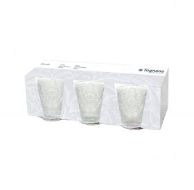 Set 3 pahare Savoia, Tognana Porcellane, 320 ml, sticla, transparent