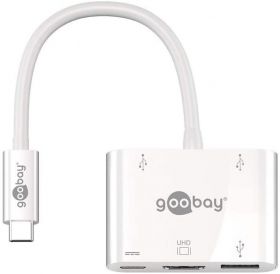 adaptor usb-c - 2x usb 2.0, 1x usb 3.0, hdmi, 1x usb-c goobay