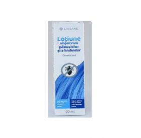 LIVSANE LOTIUNE IMPOTRIVA PADUCHILOR CU DIMETICONA  50ML