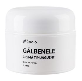 Crema tip unguent de galbenele, 30ml, Sabio