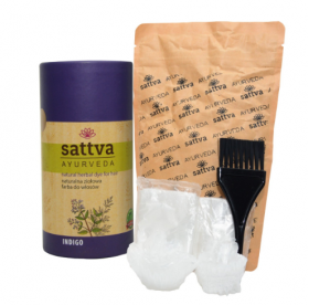 Vopsea Henna Indigo, 150gr – Sattva Ayurveda