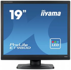 iiyama IIYAMA E1980D-B1 19inch TN 1280x1024 250cd/m2 5ms VGA DVI (E1980D-B1)